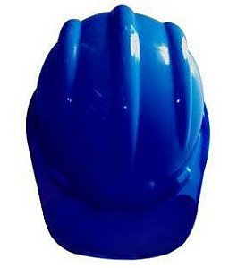 Capacete Plastcor Classe B Com Carneira Sem Jugular Azul Ca31469 (1Und)
