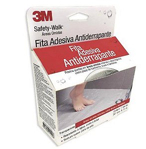 Fita 3M Antiderrapante Safety Walk Transparente 50Mmx5M (1Und)