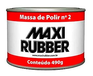 Massa de Polir nº2 490g Maxi Rubber