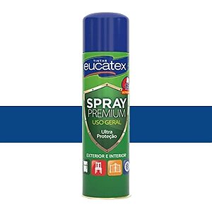 Spray Eucatex Metalizado Azul 400ml