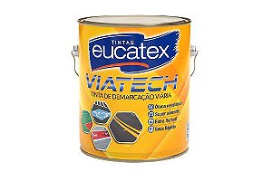 Eucatex  Viatech Tinta de Demarcação Viária Amarela 18L
