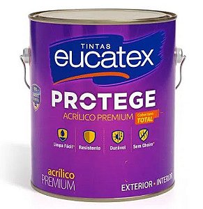 Acrílico Protege Eucatex Fosco Premium 3,6L