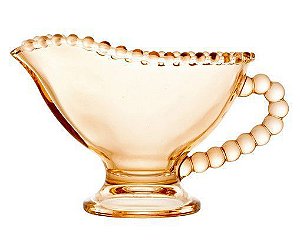 Molheira em Cristal Pearl - Âmbar - C 140 ml