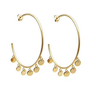 Argola Medalhinhas Daisy