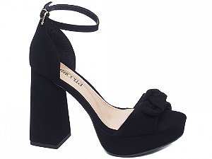 Sandália Feminino Meia Pata Salto Alto