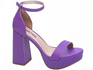 Sandália Feminino Meia Pata Salto Alto