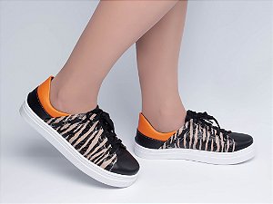 Tênis sapatênis Feminino Oncinha