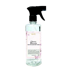 Água Perfumada Cherry Blossom (flor de cerejeira) Seviê 500mL