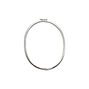 Bracelete de prata 925 fio liso quadrado