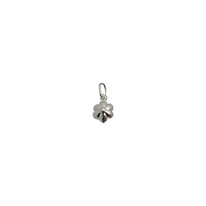 Pingente de prata 925 flor