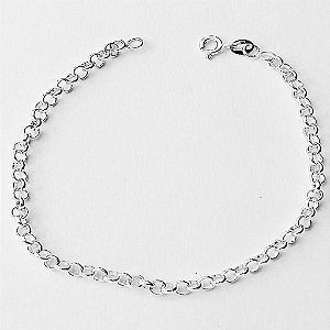 Pulseira de prata 925 elo português