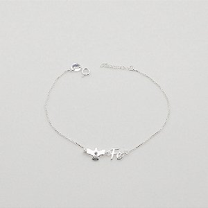 Pulseira de prata 925 Espirito Santo Fé