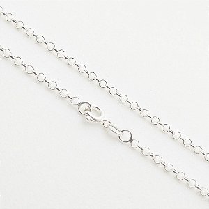 Corrente de prata 925 Elo português 2mm