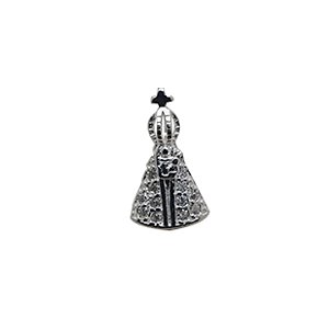 Pingente de prata 925 Nossa Senhora Aparecida
