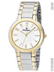 Relógio Champion Feminino dourado/prata CH22386B