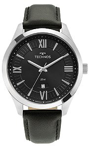 Relógio Technos masculino Stell prata 2115MZP0P