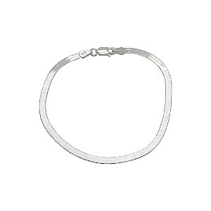 Pulseira de prata 925 lâmina