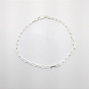 Pulseira de prata 925 veneziana alongada
