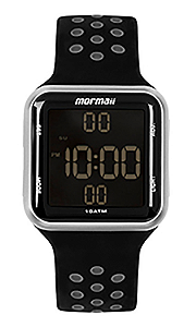 Relógio MORMAII Feminino digital preto MO66018k