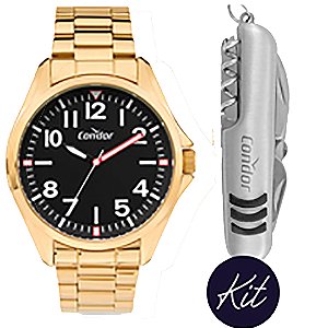 Kit Condor Masculino Militar Dourado COPC21JHLK4P