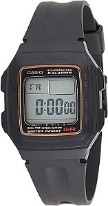 Relógio Unissex Casio Standard Digital - F-201WA-9ADF-SC