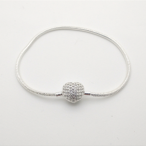Pulseira de Prata 925 para Berloques Flexível - Elegância e Versatilidade