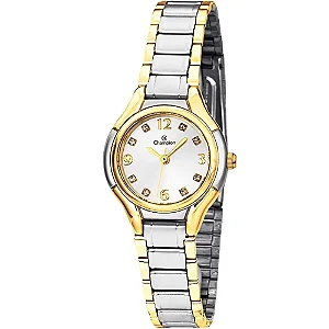 Relógio Feminino Champion CH24964S Dourado e Prata – Aço Inox