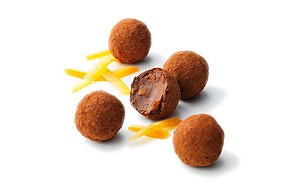 Trufa de Chocolate Sabor Laranja - Granel