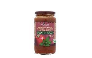 Molho Tomate c/ Manjericão Orgânico Agreco 325g