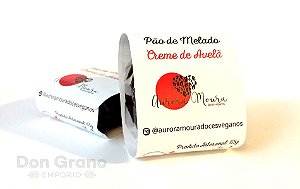 Pão de Melado Vegano c/ Creme de Avelã 65g