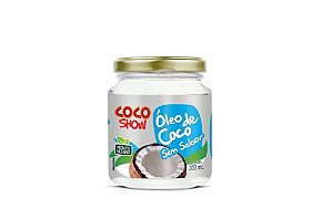 Óleo de Coco s/ Sabor Coco Show 200mL