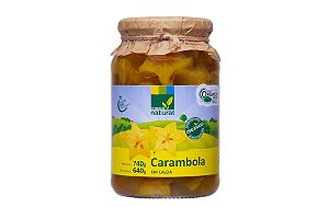 Doce de Carambola em Calda Orgânico Coopernatural 640g