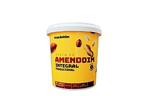 Pasta de Amendoim Tradicional Integral Mandubim 450g