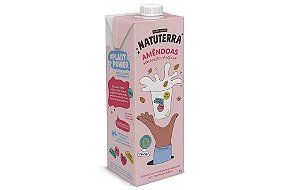 Bebida Amêndoas sem Açúcar Natuterra 1L