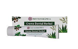 Creme Dental Adulto Melaleuca e Menta Phytoterápica 80g