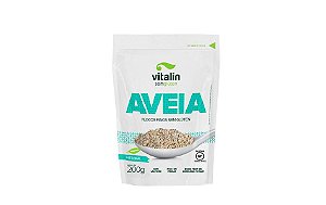 Aveia Flocos Finos Sem Glúten Vitalin 200g