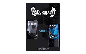 Kit Copo + Cerveja Weizen Coruja 500mL