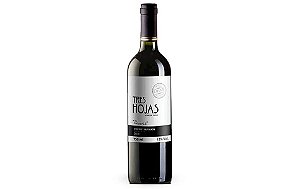 Vinho Tinto Seco Tres Hojas Cabernet Sauvignon 750mL