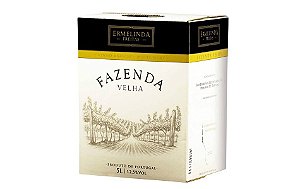 Box Vinho Branco Seco Fazenda Velha 5L