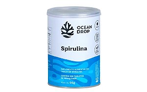 Spirulina Ocean Drop 240 Tabletes de 400mg