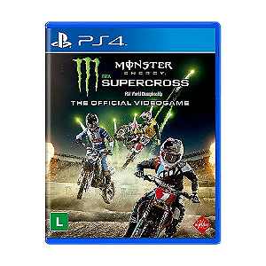 Monster Energy Supercross - The Official Videogame 5 PS4 MÍDIA DIGITAL -  Raimundogamer midia digital