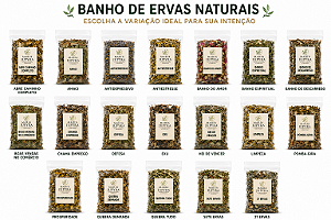 Ervas para Banho Naturais | Escolha a Variação | Umbanda e Candomblé