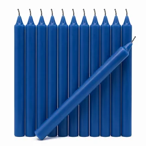 Vela Palito Azul Escuro Nº 9 18 cm – 1 kg