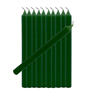 Vela Palito Hora Verde - 1 Kilo - 32 Unidades
