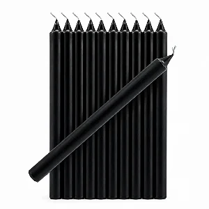 Vela Palito Preta Nº 9 18 cm – 1 kg
