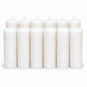 Kit 50 Velas Votivas 7 Dias 250g 50mm Diversas Cores Religiosas