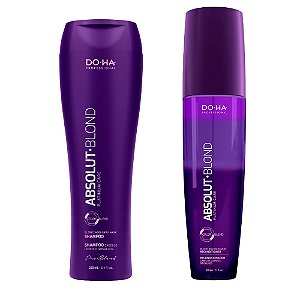 Kit Shampoo e Recondicionador Absolut Blond Doha