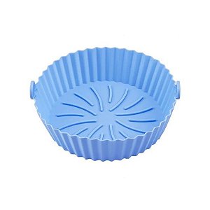 Forro Para Air Fryer De Silicone Reutilizável Antiaderente