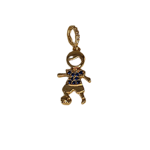 Pingente Menino com Bola