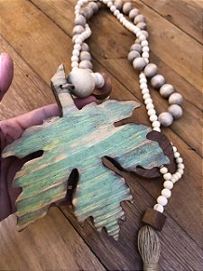 Colar de Mesa Rústico